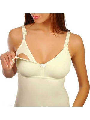 Sema Baby Emzirme Atleti Ekru 95 Beden