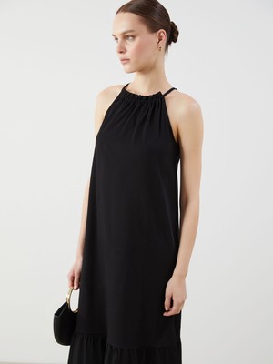 Lc Waikiki Yeni Sezon Halter Yaka Elbise