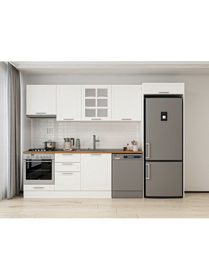 Alvinka 310X220 cm Mbr_c Mutfak Dolabı Beyaz - Suntalam