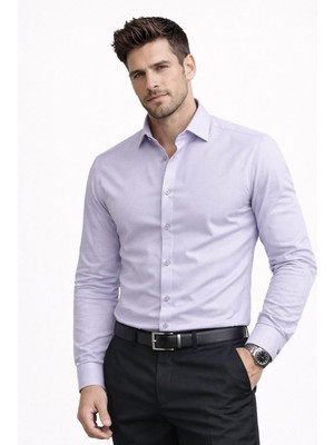 Colvıs Man Slim Fit Oxford Hediye Kutulu Kolay Ütülenebilir Erkek Gömlek