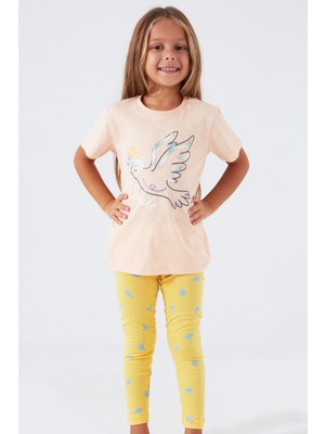RolyPoly 3075 Bird Smile Kız Çocuk Tayt Takım