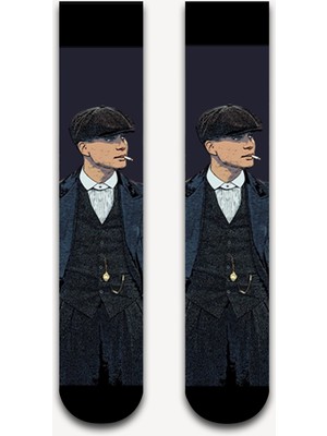Neşeli Çoraplar Tommy Shelby Renkli Unisex Çorap