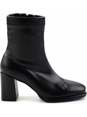 Bambi Siyah  Kadın Bot & Bootie K02527291209