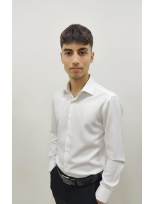 Senior Erkek Likralı Pamuk Saten Gömlek