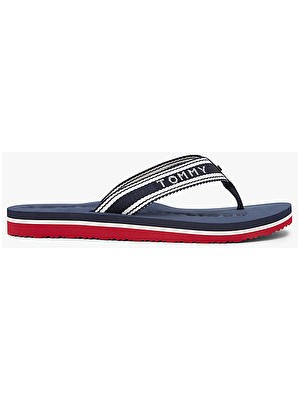 Tommy Hilfiger Kadın Th Webbing Summer Sandalet