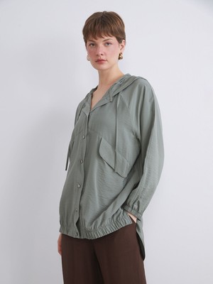 Lc Waikiki Yeni Sezon Kapüşonlu Kadın Ceket