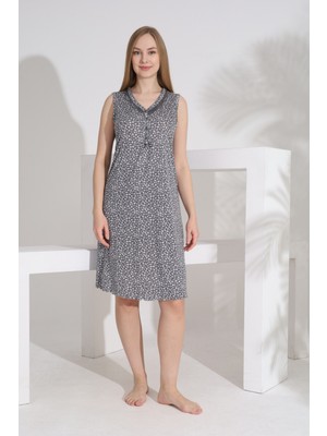 Evia Angelique Bambu Kolsuz Kadın Yazlık Elbise 22763-764