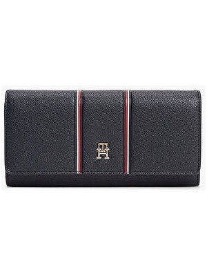 Tommy Hilfiger Kadın Th Icon Large Flap Cüzdan