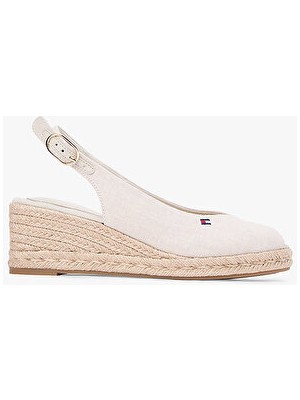 Tommy Hilfiger Kadın Mid Wedge Espad Sandalet