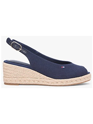 Tommy Hilfiger Kadın Mid Wedge Espad Sandalet