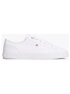 Tommy Hilfiger Kadın Th Foxing Kanvas Sneaker