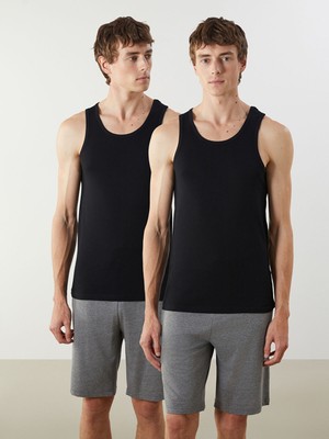 Lc Waikiki Yeni Sezon U Yaka Penye Erkek Atlet 2'li