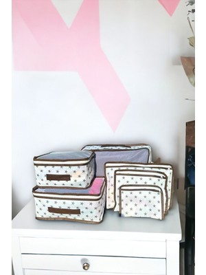 Helen's Home 6'lı Valiz Düzenleyici Bavul Içi Organizer Set Seyahat Hurcu