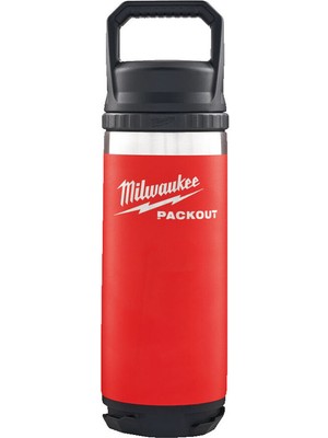 Milwaukee Milwauke Packout Chug Lid Termos Bardak 532 ml Kırmızı Piknik Seti - 4932493991