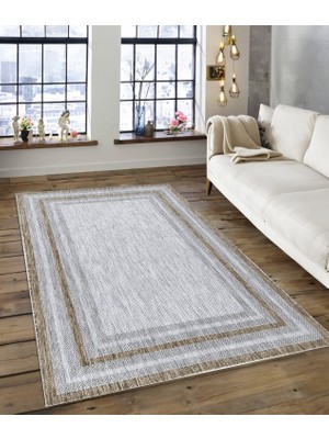 Dijidekor Shine M(115) Bej Saçaksız Mutfak Koridor Yolluk Salon Yatak Odası Halısı