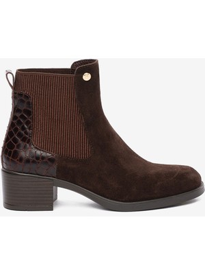 Greyder Kadın Kahverengi Hakiki Deri Chelsea Bot 5K2UB59302