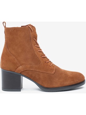 Greyder Kadın Taba Hakiki Deri Topuklu Bot 5K2UB32030S