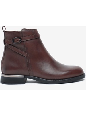 Greyder Kadın Kahverengi Hakiki Deri Bot 5K2UB59339