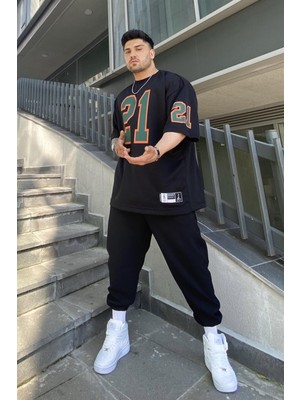 Vladivosto Bol Kalıp Paçası Lastikli Oversize Eşofman Altı