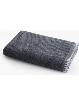 Green Black Tria Banyo Havlusu %100 Pamuk Jakarlı Lacivert 80X150 cm