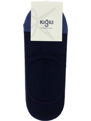 Kiğılı 2'li Pamuklu Desenli Loafer Çorap Seti