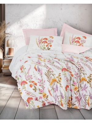Elma Shop Çift Kişilik Nev Takımı Lilura Pembe