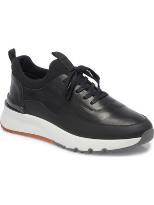 Tergan Siyah Hakiki Deri Erkek Sneaker - E25I1AY57195-A23