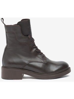 Greyder Kadın Kahverengi Hakiki Deri Miiltary Bot 5K2TB30960