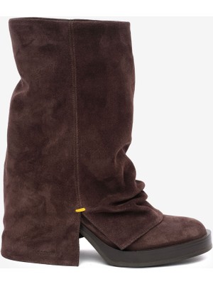 Greyder Kadın Kahverengi Hakiki Deri Bot 5K2UB35290