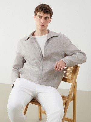 Lc Waikiki Yeni Sezon Standart Kalıp Ceket Yaka Erkek Mont