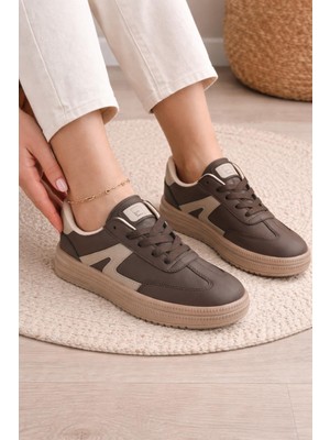 ModaOnn Unisex Rahat Taban Bağcıklı Sneaker Ayakkabı