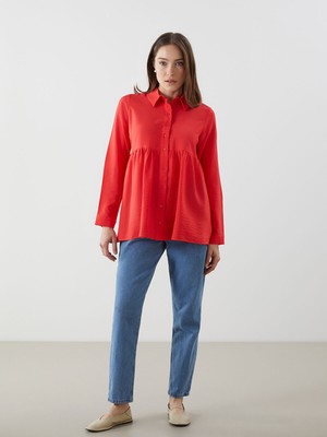 Lc Waikiki Yeni Sezon Regular Fit Kadın Gömlek Tunik