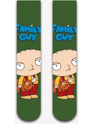 Neşeli Çoraplar Family Guy Renkli Unisex Çorap