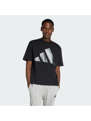 Adidas JM1709 (M Ess Hld T) Holıday Büyük Logolu Tshırt