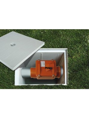 K&A Pvc Pissu Atıksu Çekvalfi 125 mm Kilitli