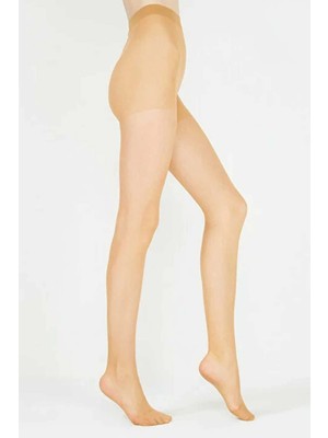 MTM My The Mall Giyim Parlak Fit 15 Likralı Külotlu Çorap Ten