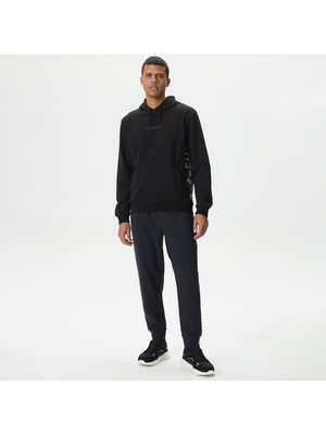 Nautica Erkek Siyah Standart Fit Eşofman Altı