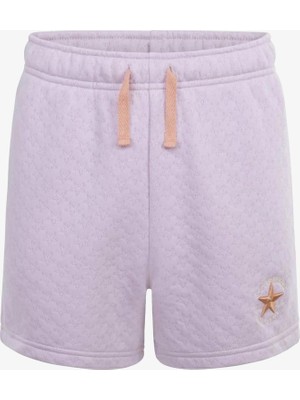 Converse Star Pointelle Çocuk Mor Şort