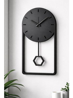 Mee Wall Art Aurea Swing – Parlak Beyaz Sarkaçlı Duvar Saati