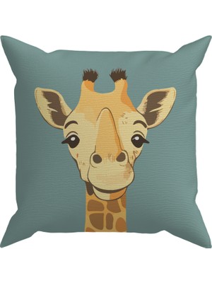 Evdek Çift Tarafı Baskılı Kırlent Kılıfı 6eod4