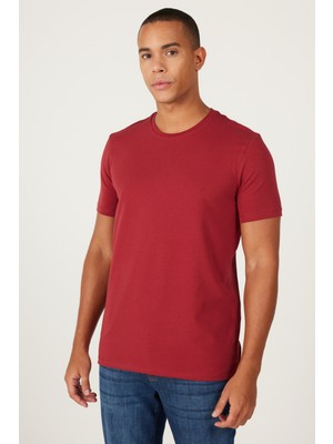 Altınyıldız Classics 360 Derece Her Yöne Esneyen Slim Fit Bisiklet Yaka Tişört