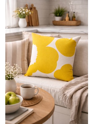 Evdek Çift Tarafı Baskılı Kırlent Kılıfı 6EOD10