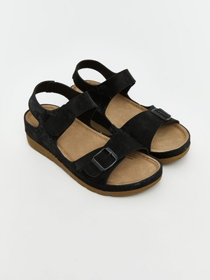 Lc Waikiki Yeni Sezon Süet Görünümlü Kadın Sandalet