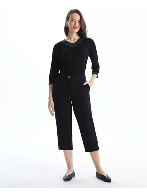 Lc Waikiki Yeni Sezon Beli Lastikli Kadın Kapri