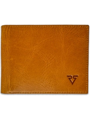 Rich Smith Classical Gerçek Deri Erkek Cüzdan 3913 Bulutlu Sarı