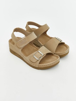 Lc Waikiki Yeni Sezon Süet Görünümlü Kadın Sandalet