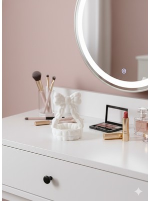 Fiyonk Detaylı 3D Baskı Dekoratif Takı Sepeti ve Masa Düzenleyici