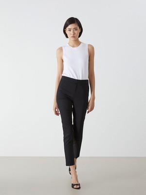 Lc Waikiki Yeni Sezon Beli Lastikli Dar Fit Kadın Pantolon