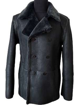 Asus Deri - Cortino Brisa -  Hakiki Koyun Derisi Erkek Kaban