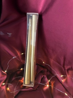 İzmir Candle Sedefli Altın Varaklı 2'li Şamdan Mum